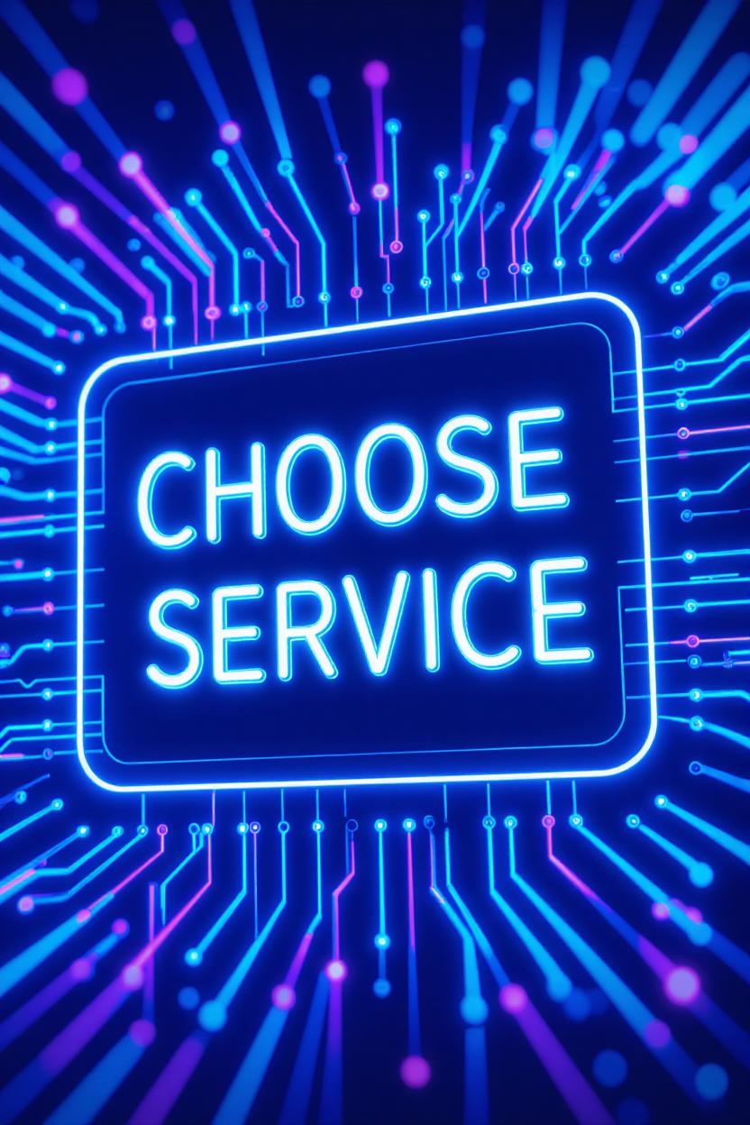 اختر الخدمة